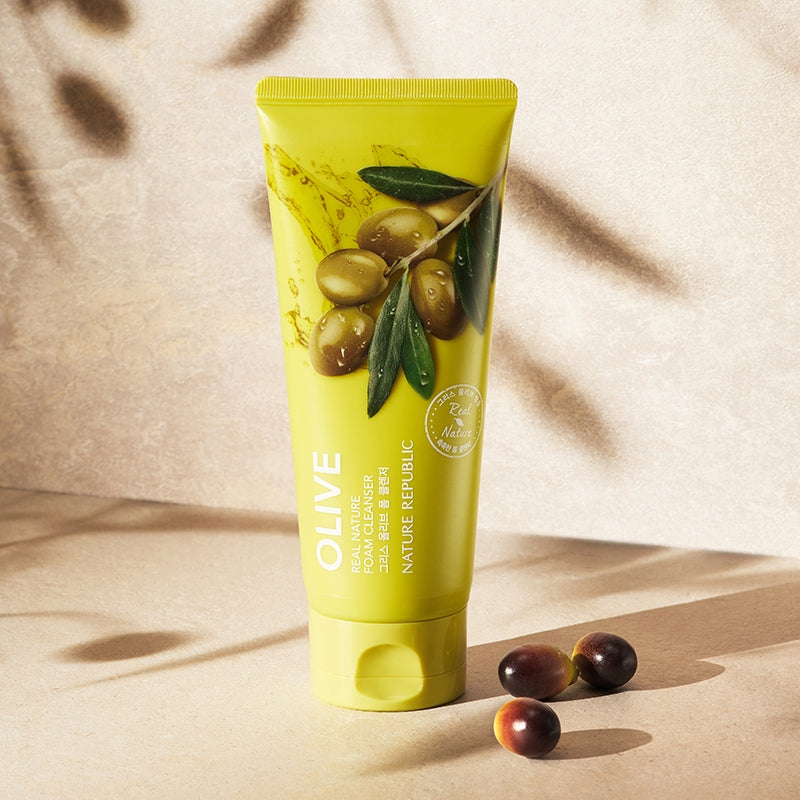 REAL NATURE OLIVE FOAM CLEANSER